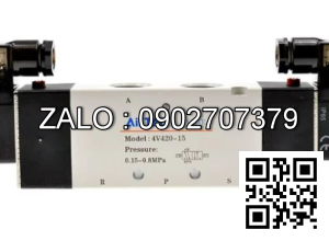 Van điện từ_Solenoid valve AIRTAC 4V420-15