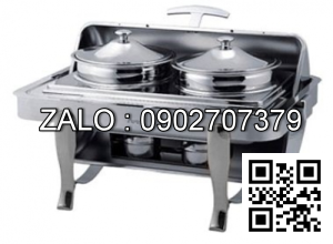 Lò hâm soup chữ nhật chân trắng ATOSA LHDAT61182W