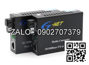 Bộ chuyển đổi quang điện 10/100/1000, HHD-110G-20B, 1 sợi quang G-NET