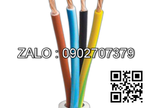 Dây điện mềm bọc nhựa PVC-TCVN 6610-3 (ruột đồng) VCmo-2x0.75-(2x24/0.2)--300/500V