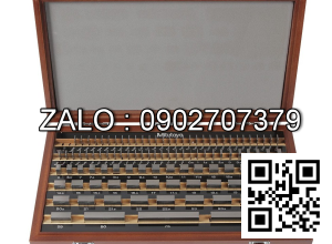 Bộ căn mẫu 9 chi tiết Insize 4100-19A (0.991-0.999mm, grade 1)