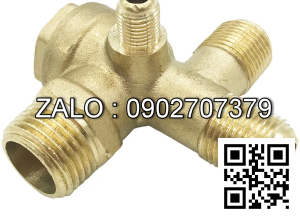 Co Điếu Ren Trong ,Ren Ngoải Phi 34 - Co Ống Điếu Inox 304