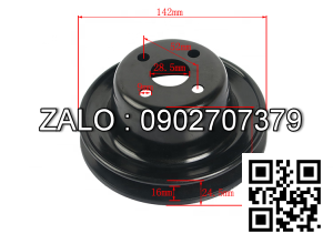 Pulley 143MM keyway width 60MM