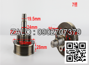 Pulley đầu cốt TOYOTA 14Z/7FD 16371-30510-71