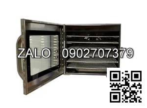Máy sấy thực phẩm 6 khay inox TP-06 (Trục xoay)