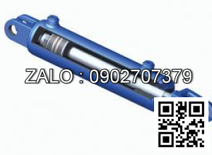 Xi lanh thủy lực 40 tấn D140*80 - Hai đầu ắc vòng bi MP5