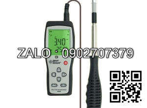 Máy đo tốc độ, lưu lượng, nhiệt độ gió SmartSensor AR866