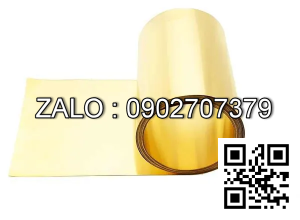 Đồng tấm vàng dày 0.1mm