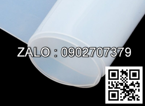 Cuộn Silicone Trắng Đục Chịu Nhiệt 5Mm, 10Mm