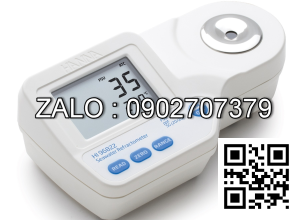 Khúc xạ kế phân tích nước biển tự nhiên và nhân tạo HANNA HI96822 (PSU:0 to 50; ppt: 0 to 150)