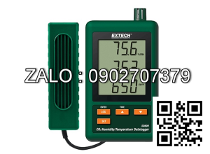 Máy đo khí CO2 nhiệt độ và độ ẩm trong nhà Extech SD800