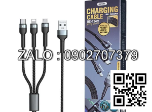 Cable Sạc Remax 3 Đầu RC -131th