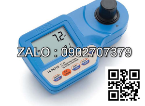 Máy đo PH, Clo dư và Clo tổng Hanna HI96710 (6.5 to 8.5 pH, 0.00 to 5.00 mg/L (ppm))