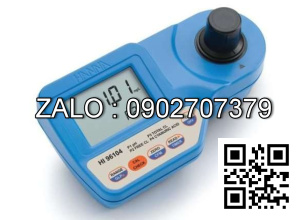 Máy đo PH/Clo/Axit Cyanuric Hanna HI96104 (6.5 to 8.5 pH, 0.00 to 5.00 mg/L (ppm), 0 to 80 mg/L (ppm))