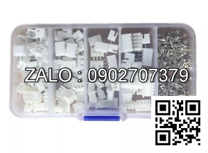 Hộp 250 giắc nối điện,cos nối XH 2.54mm 2pin,3pin,4pin