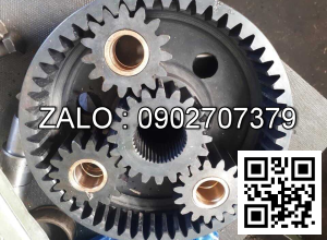 Bánh răng di chuyển và quay toa