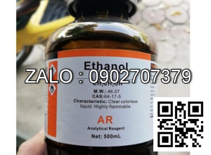 Hóa chất ETHANOL C2H50H 500ML/CHAI