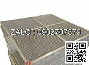 Tấm lọc tách nước sau quạt hút hơi tái sinh 960x960x215mm