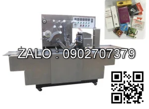 Máy chiết rót và dán miệng cốc thạch