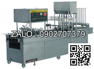 Máy chiết rót hàn miệng cốc thạch nhựa tự động BG3