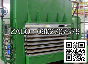 Máy ép gỗ nhiệt 15 tầng BY214-8/35