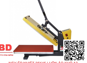 Máy ép nhiệt phẳng 38x45 - Mực in chuyển nhiệt MH