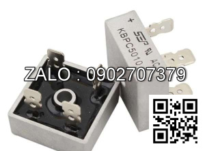 Cầu chỉnh lưu 1 pha 50A KBPC5010