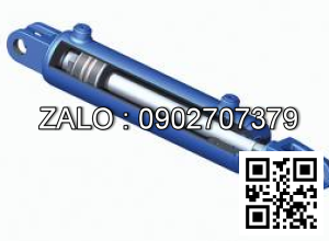 Xi lanh thủy lực 3 tấn D40*25 - Hai đầu ắc vòng bi MP5