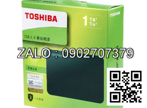 Box HDD Toshiba Canvio Basics 1TB 2.5’’ USB 3.0 Công Ty