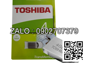 USB 2.0 4GB TOSHIBA MINI U202 Công Ty (Vỏ Nhôm)