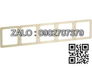 Khung đỡ năm Clipsal / Schneider E8331_56_WE_G19