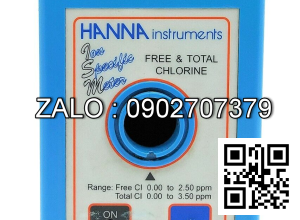 Máy đo Chlorine tự do, chlorine tổng HI93711