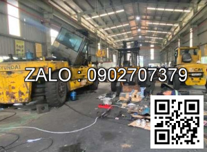 Xe nâng Vân Thiên Hùng sửa chữa xe nâng dầu 2.5 tấn CAT