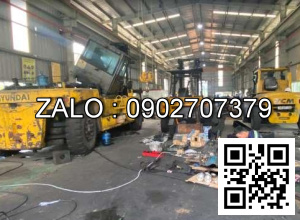 Xe nâng Vân Thiên Hùng sửa chữa xe nâng dầu 3.5 tấn Raymond