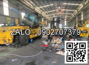 Xe nâng Vân Thiên Hùng sửa chữa xe nâng dầu 4.5 tấn Jungheinrich