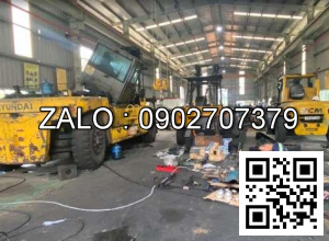 Xe nâng Vân Thiên Hùng sửa chữa xe nâng dầu 7.0 tấn Jungheinrich