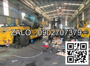 Xe nâng Vân Thiên Hùng sửa chữa xe nâng dầu 8.0 tấn CAT