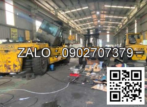 Xe nâng Vân Thiên Hùng sửa chữa xe nâng điện đứng lái 2.0 tấn Komatsu