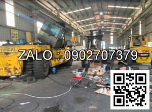 Xe nâng Vân Thiên Hùng sửa chữa xe nâng điện ngồi lái 4.5 tấn Nichiyu