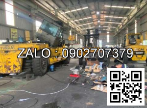 Xe nâng Vân Thiên Hùng sửa chữa xe nâng điện ngồi lái 5.0 tấn Hyster