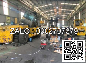 Xe nâng Vân Thiên Hùng sửa chữa xe nâng điện ngồi lái 5.0 tấn Yale