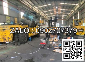 Xe nâng Vân Thiên Hùng sửa chữa xe nâng ga 1.0 tấn Hyster