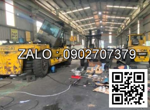 Xe nâng Vân Thiên Hùng sửa chữa xe nâng xăng 3.0 tấn Linder