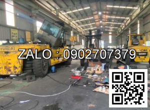 Xe nâng Vân Thiên Hùng sửa chữa xe nâng xăng 3.5 tấn Crown