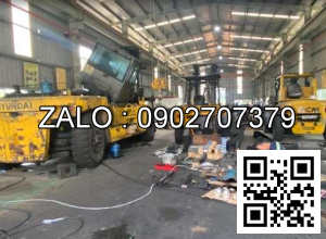Xe nâng Vân Thiên Hùng sửa chữa xe nâng xăng 4.5 tấn Yale