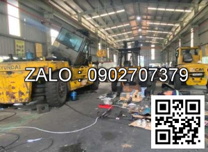 Xe nâng Vân Thiên Hùng sửa chữa xe nâng xăng 7.0 tấn Jungheinrich