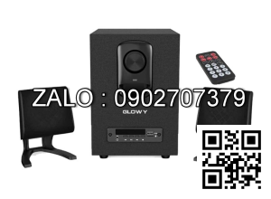 Loa 2.1 Glowy SP-2072 Chính Hãng (Bluetooth, USB, Thẻ Nhớ, FM, Remote)