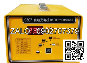 Máy sạc bình ắc quy 48V/25A CZC7 , Input-220V ( 220×405×140 mm )