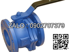 Van bi ren 2 PC Inox 304 tay gạt( loại 1 ) 0.23kg DN15