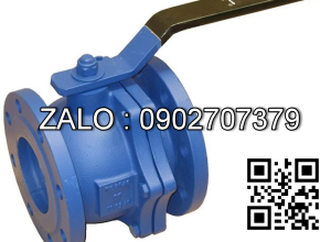 Van bi ren 2 PC Inox 304 tay gạt( loại 1 ) 0.72kg DN32